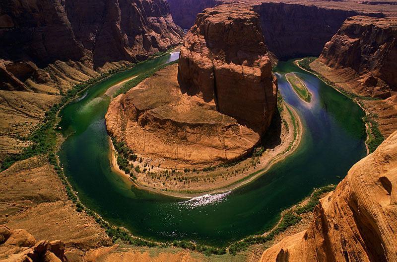 منطقه نعل اسبی در آریزونا، نقطه عطفی برای عکاسی سفر