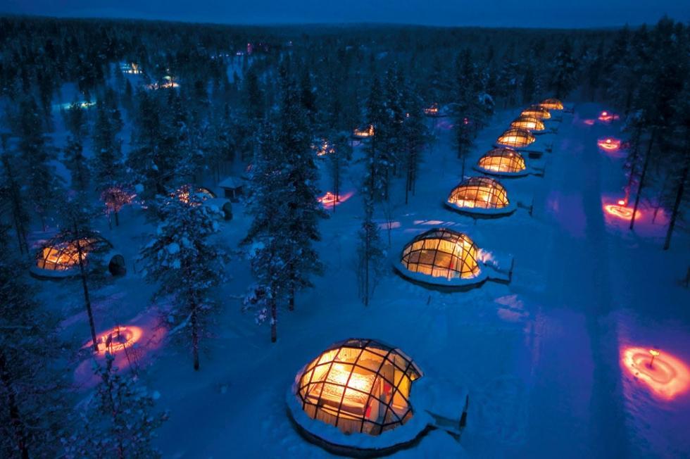 تجربه واقعی زمستان در روستای ایگلو، فنلاند