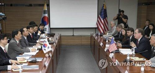 شروع دور جدید مذاکرات آمریکا با کره جنوبی درباره هزینه های دفاعی