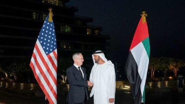 همکاری های نظامی موضوع دیدار ولیعهد امارات با وزیر دفاع آمریکا