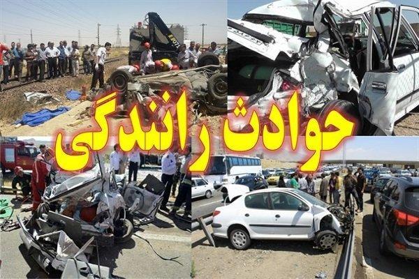 8 مصدوم و یک فوتی در دو سانحه رانندگی خوزستان