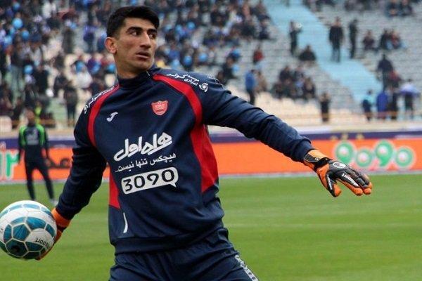 درگیری بیرانوند با مصلح در پایان بازی با پارس جنوبی درگیری بیرانوند با مصلح در انتها بازی با پارس جنوبی