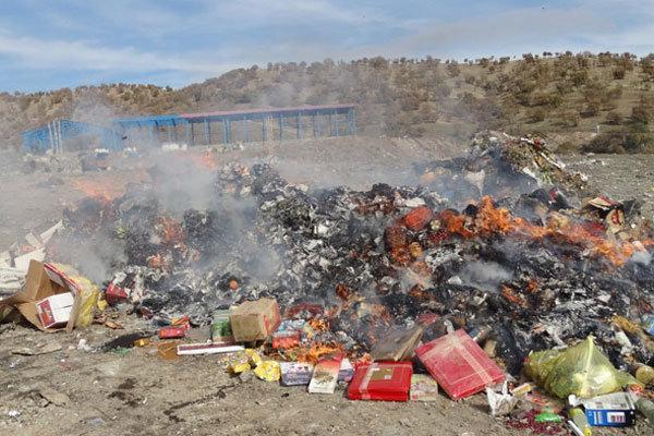 انهدام بیش از 12 تن مواد غذایی غیرقابل مصرف در آبادان