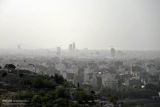 کیفیت هوای2 منطقه مشهد در شرایط ناسالم نهاده شد