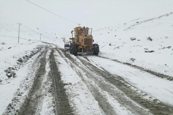 برف روبی 2500 کیلومتر راه در لرستان، 1100 تن شن و نمک مصرف شد