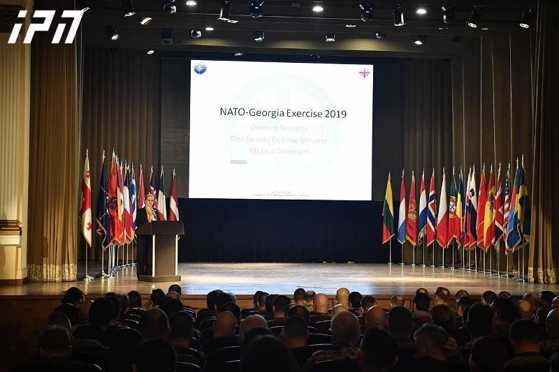 تمرینات نظامی ناتو &ndash گرجستان 2019 در تفلیس شروع شد