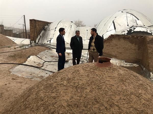 عدم خسارت به بناها و آثار تاریخی قم با افزایش شدت بارندگی