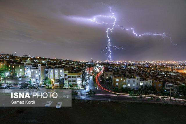 موج جدید بارندگی های شدید به البرز رسید، 13 به در بارانی