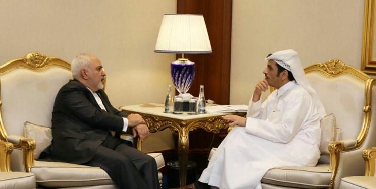 وقتی ظریف در تهران نیست و مقام قطری با او دیدار می نماید!
