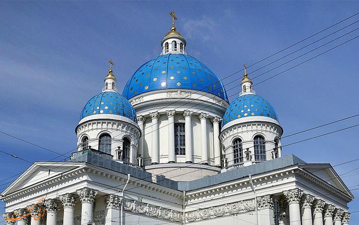 بهترین کلیساهای سنت پترزبورگ روسیه