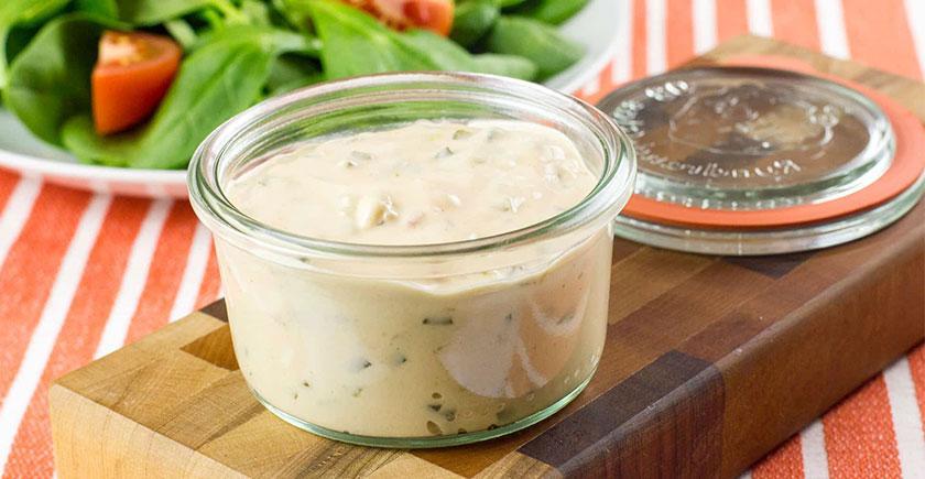 طرز تهیه سس هزار جزیره خانگی طرز تهیه سس هزار جزیره خانگی