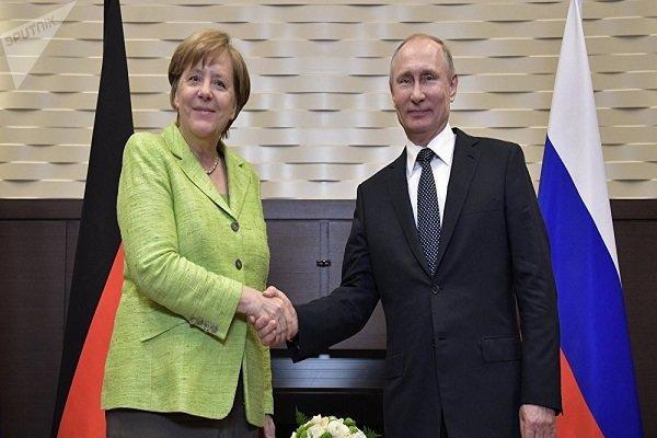 پوتین:از تداوم همکاری میان برلین و مسکو شاد خواهم شد