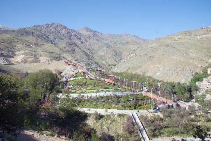نسیم خنک در بوستان گلابدره نسیم خنک در بوستان گلابدره