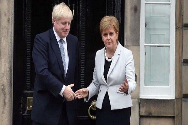 دیدار نخست وزیر انگلیس و وزیر اول اسکاتلند