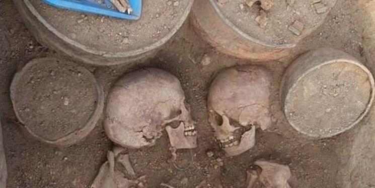 کشف اسکلت یک زوج باستانی 4 هزار ساله