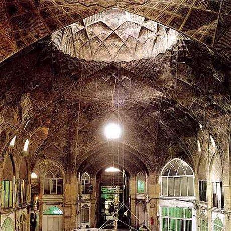 اتمام مرمت بازار توپخانه کرمانشاه پس از 10 سال