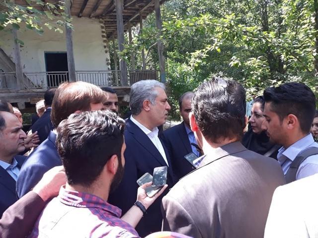 رئیس سازمان میراث فرهنگی از موزه روستایی گیلان بازدید کرد