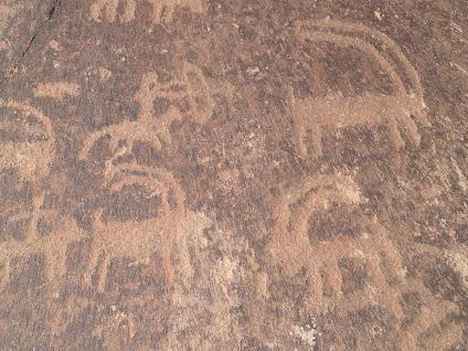 سنگ نگاره کوه ارنان هیچ آسیبی ندیده است
