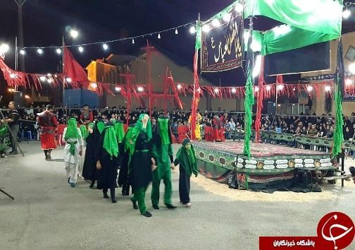 تعزیه تکیه دینشاه روایتگر شهدای کربلا