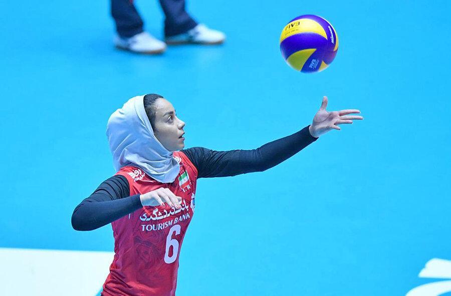 والیبال بانوان آسیا؛ شکست ایران برابر قزاقستان