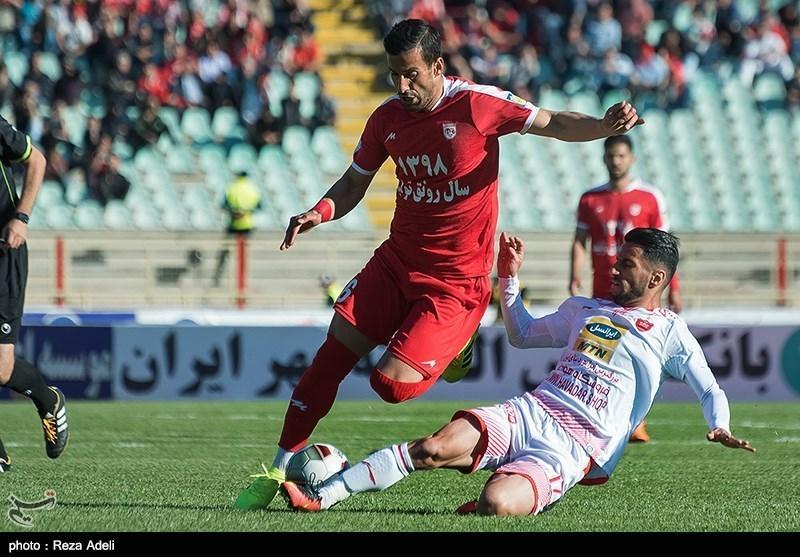 لیگ برتر فوتبال، پیروزی تراکتور برابر پرسپولیس در 45 دقیقه اول