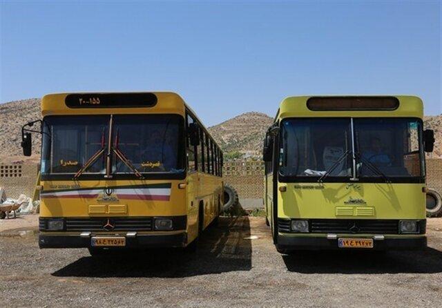 برخورد 2 اتوبوس درونشهری در شیراز 13 مصدوم به دنبال داشت