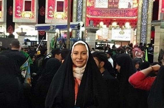 پاسخ هوشمندانه فریبا نادری به اتهام ریاکاری در سفرش با چادر پاسخ هوشمندانه فریبا نادری به اتهام ریاکاری در سفرش با چادر به کربلا
