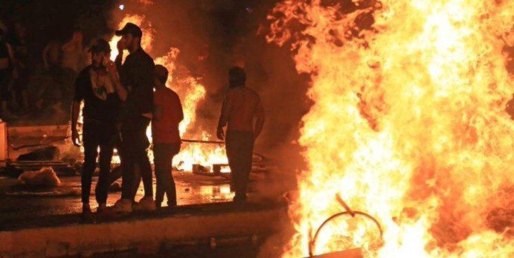 حکم تیر برای معترضان عراقی که خشونت می ورزند و تخریب می کنند