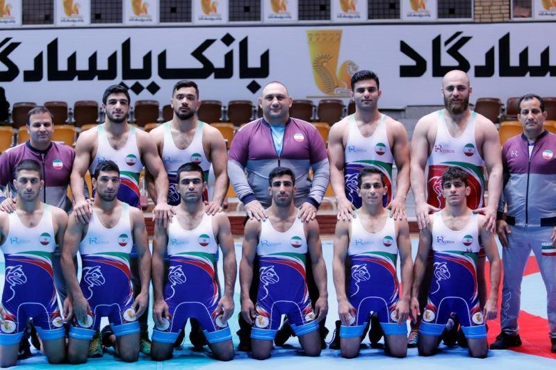 تیم کشتی آزاد امید ایران در رده سوم دنیا نهاده شد