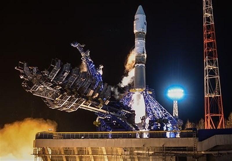 پرتاب موشک سایوز-2 به همراه ماهواره نظامی در روسیه
