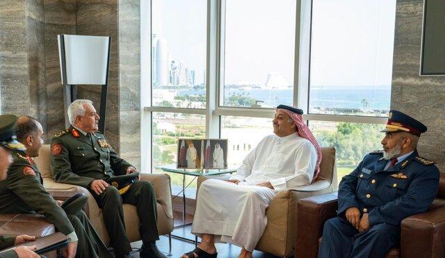 ملاقات وزیر دفاع قطر با رئیس ستاد ارتش اردن درباره همکاری نظامی