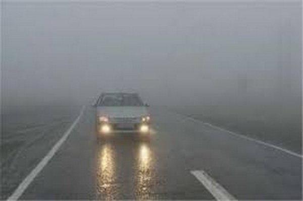 مه گرفتگی و کاهش دید افقی در گردنه های رازان و زالیان