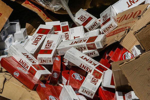 کشف 630 هزار نخ سیگار قاچاق در پاوه