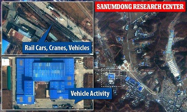 تصاویر ماهواره ای حاکی از فعالیت در تاسیسات موشکی کره شمالی است