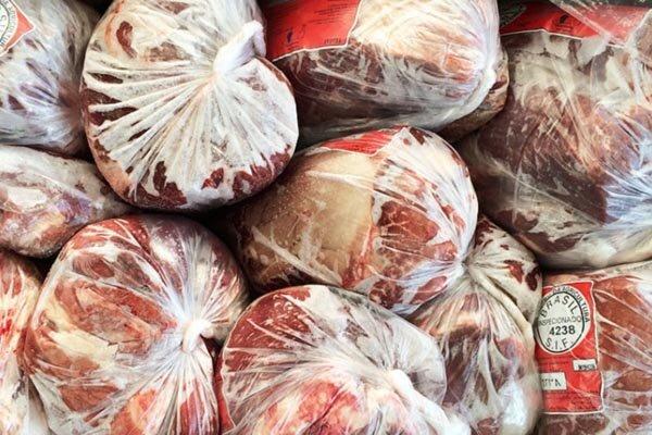 توزیع 200 تن گوشت منجمد با نرخ مصوب دولتی