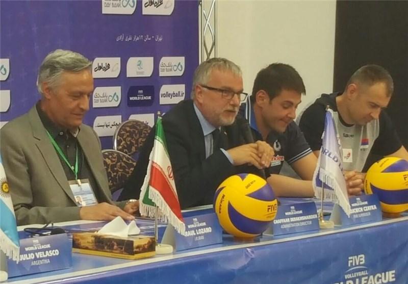 اطمینان دارم که تماشاگران ایرانی از 6 بازی تهران لذت خواهند اطمینان دارم که تماشاگران ایرانی از 6 بازی تهران لذت خواهند برد