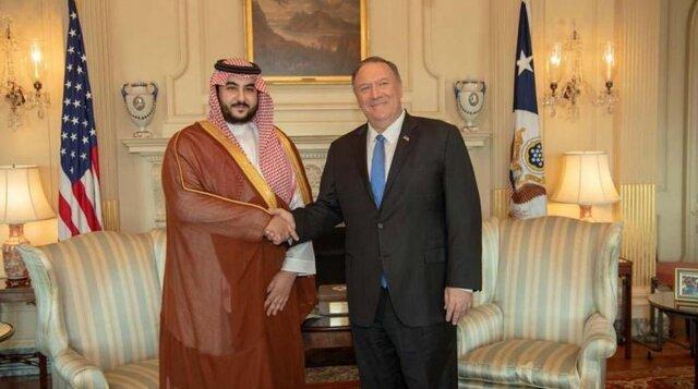 دیدارهای معاون وزیر دفاع عربستان با وزیران خارجه و دفاع آمریکا