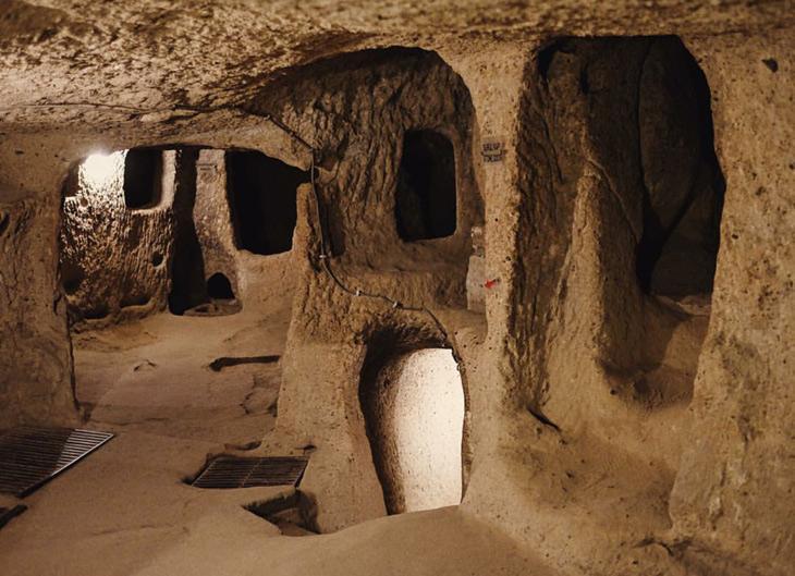 درینکویو Derinkuyu Underground City- ترکیه درینکویو Derinkuyu Underground City- ترکیه