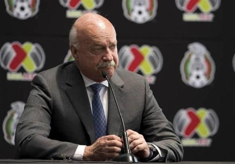 رئیس لیگ دسته اول فوتبال مکزیک کرونایی شد