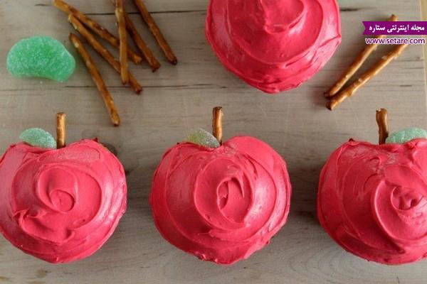 طرز تهیه کاپ کیک تگرال ساتین طرز تهیه کاپ کیک تگرال ساتین