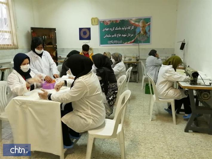 تولید و توزیع ماسک در یک مجوعه گردشگری آشتیان فراوری و توزیع ماسک در یک مجوعه گردشگری آشتیان