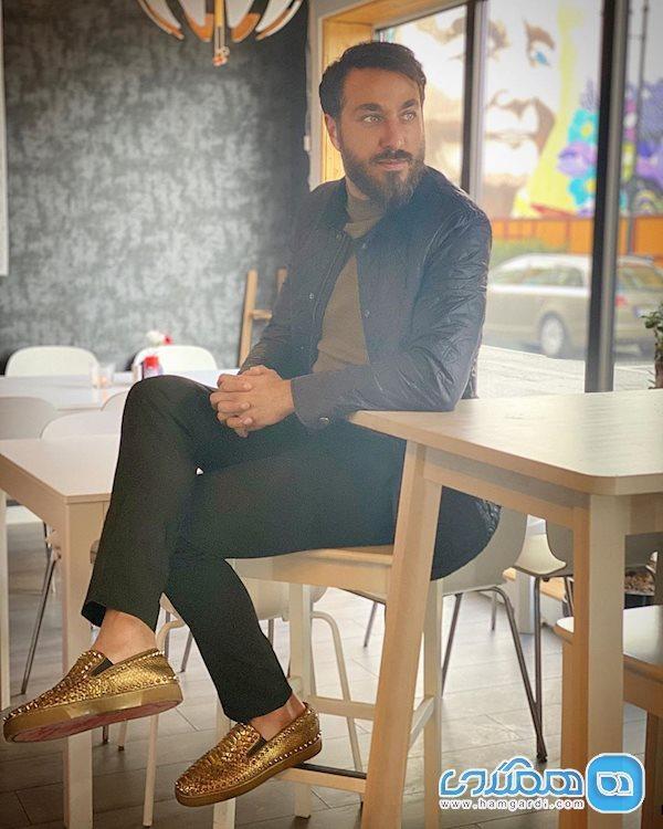 سوشا مکانی با کفش های طلایی