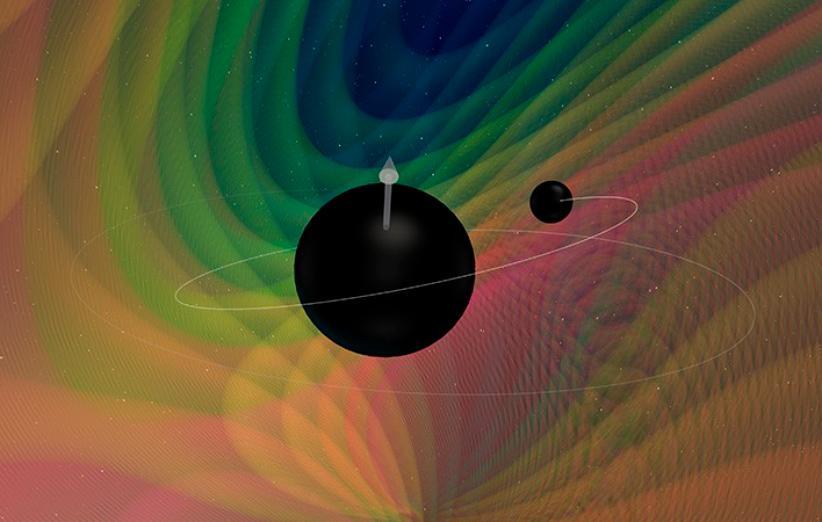 ثبت امواج گرانشی حاصل از برخورد دو سیاهچاله با جرم های متفاوت