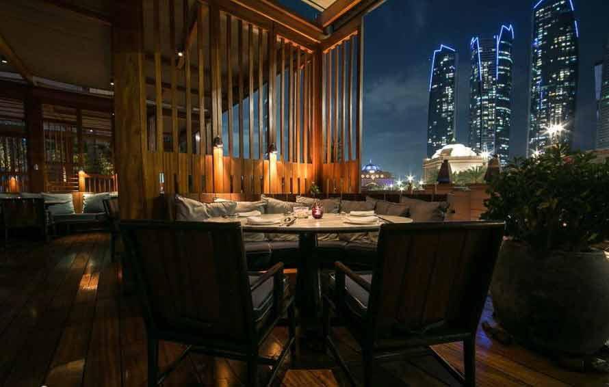 رستوران هاکاسان Hakkasan برترین رستوران های ابوظبی