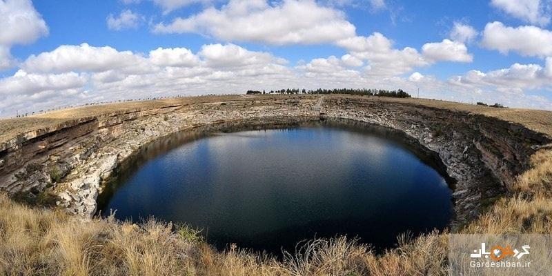 دریاچه گودال ها یا ابروک از دیدنی های قونیه ترکیه، عکس