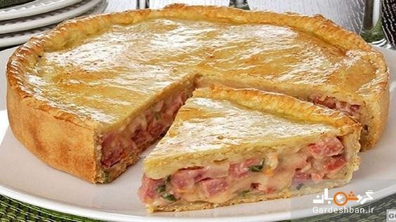 طرز تهیه پای پپرونی با پنیر خامه ای طرز تهیه پای پپرونی با پنیر خامه ای