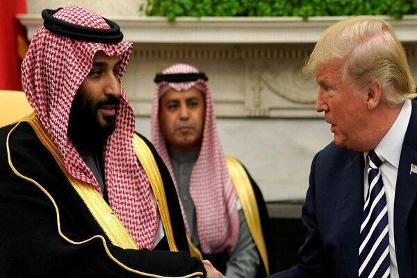 ابراز احساسات ترامپ در قبال پادشاه سعودی در گفتگو با بن ابراز احساسات ترامپ در قبال پادشاه سعودی در تبادل نظر با بن سلمان
