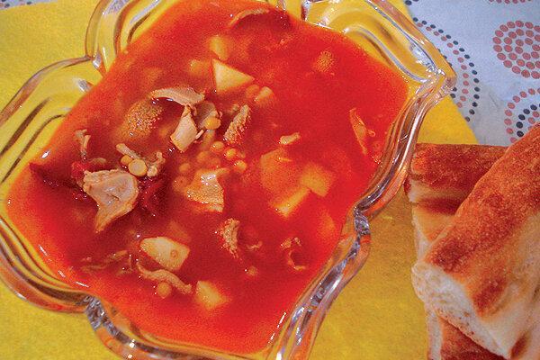 طرز تهیه خوراک سیرابی ، غذای پیشنهادی آذربایجانی ها