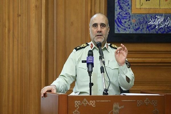 رئیس پلیس تهران: مجرمان جری تر و وقیح تر شدند
