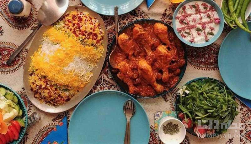 خورشت مرغ افشاری و فوت و فن پخت آن